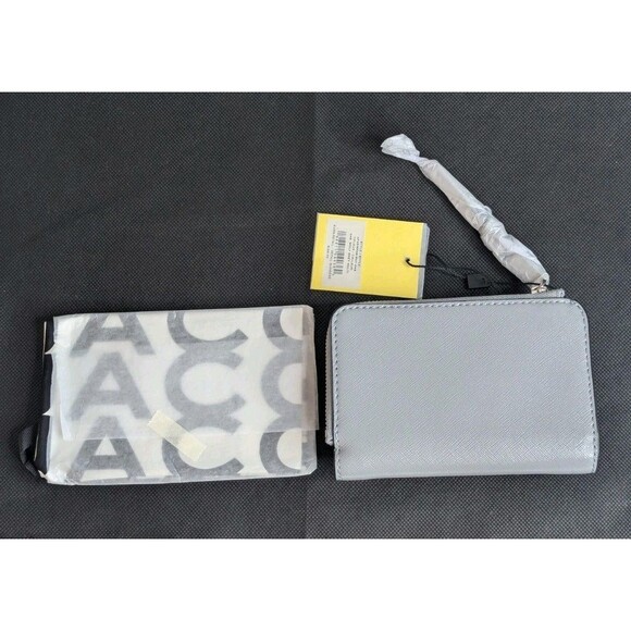 Marc Jacobs The Utility Snapshot Slim Bifold Wallet - Wolf Grey - Picture 4 of 6